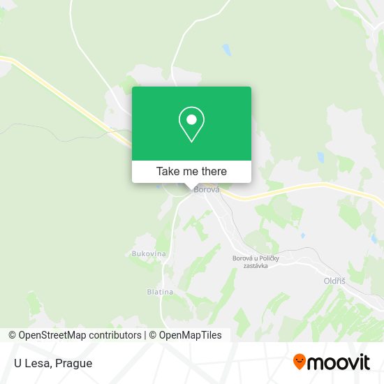 Карта U Lesa