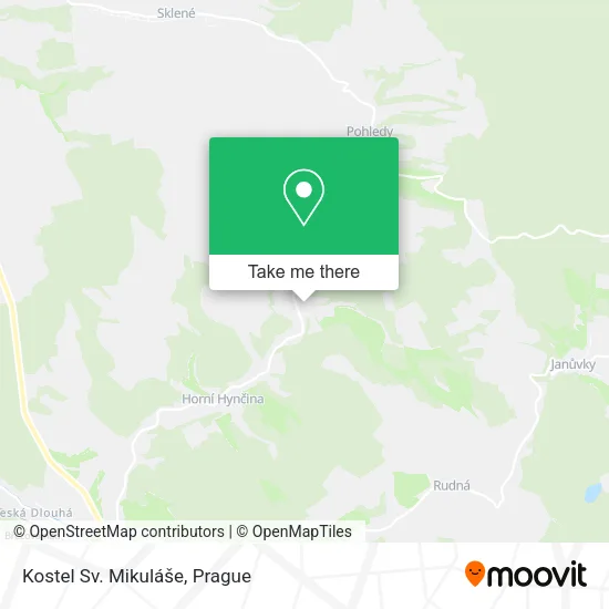 Карта Kostel Sv. Mikuláše