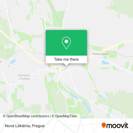 Nová Lékárna map