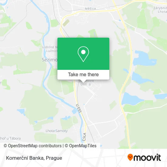 Карта Komerční Banka