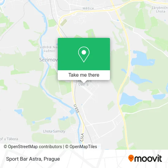 Карта Sport Bar Astra