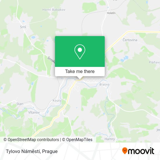 Tylovo Náměstí map