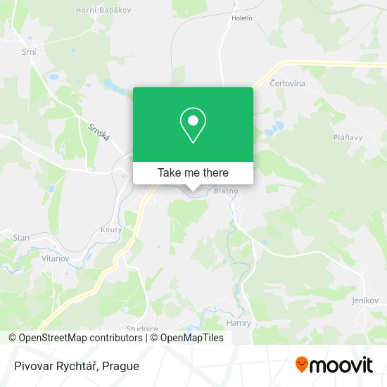 Pivovar Rychtář map