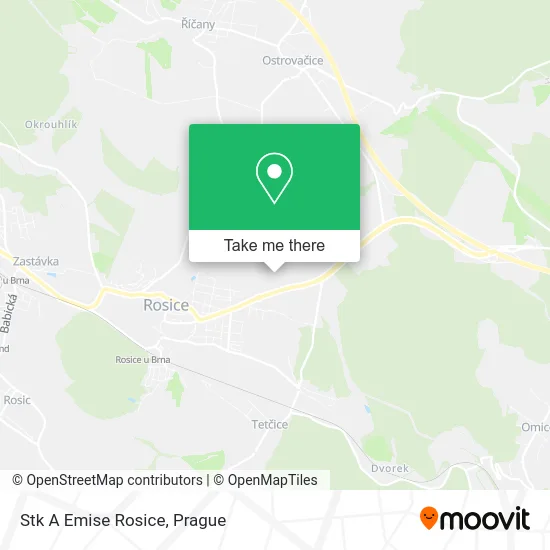 Карта Stk A Emise Rosice