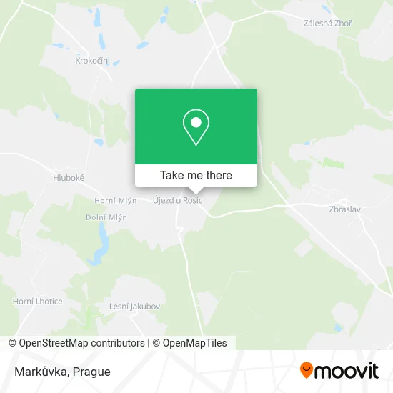 Карта Markůvka