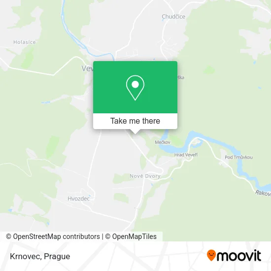 Карта Krnovec