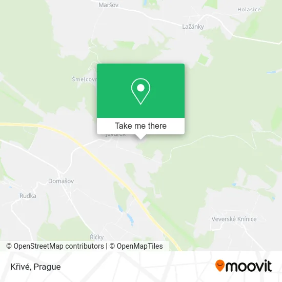 Křivé map