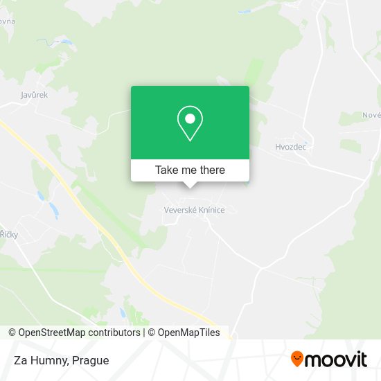 Карта Za Humny