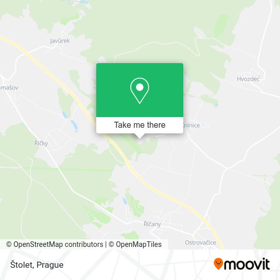 Карта Štolet