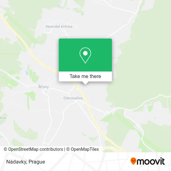 Карта Nádavky