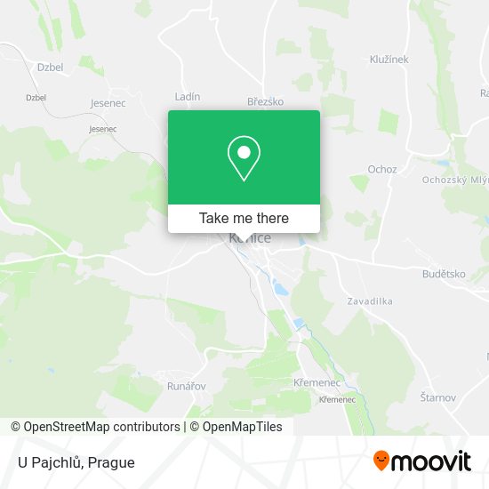 Карта U Pajchlů