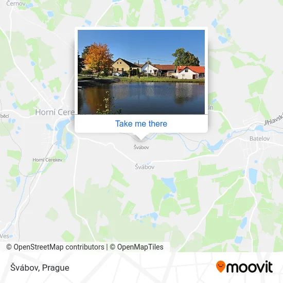 Карта Švábov