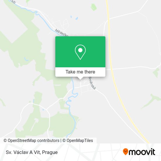 Sv. Václav A Vít map