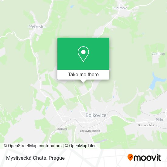 Карта Myslivecká Chata