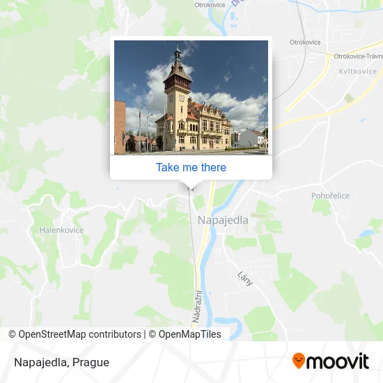 Карта Napajedla