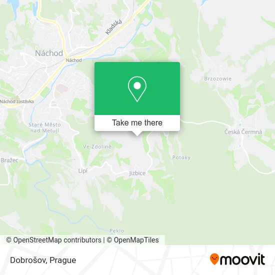 Карта Dobrošov