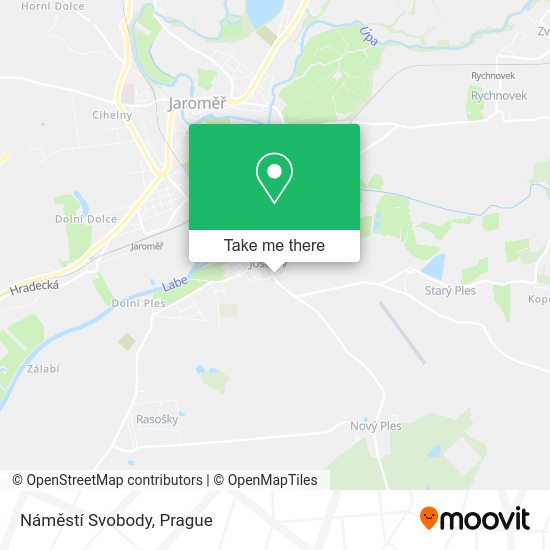 Náměstí Svobody map
