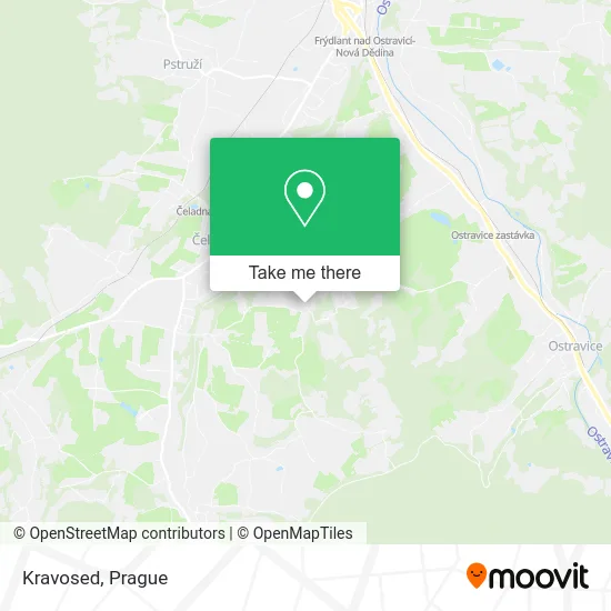Карта Kravosed