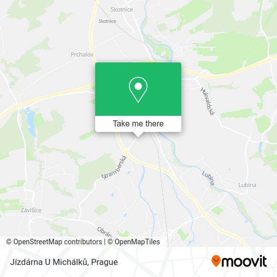 Jízdárna U Michálků map