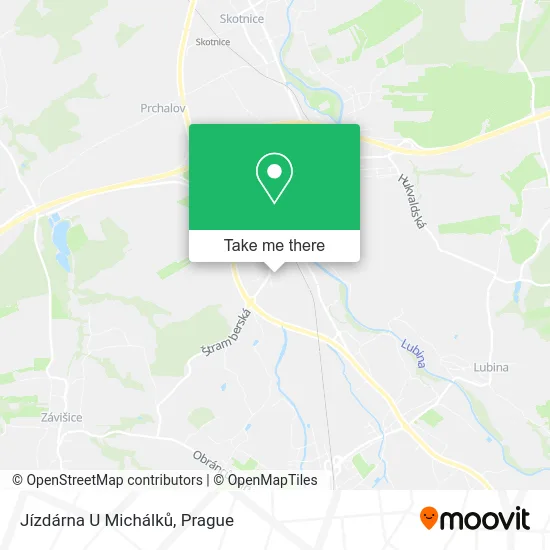 Карта Jízdárna U Michálků