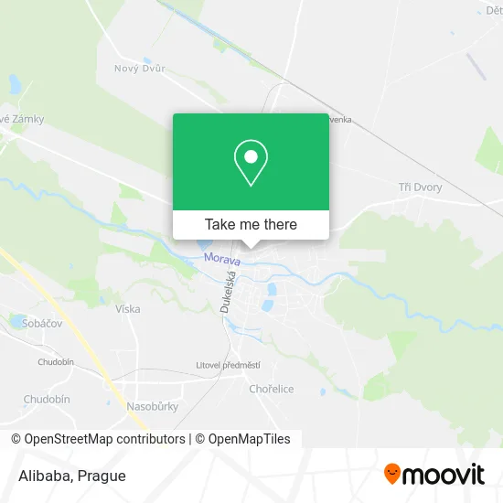 Карта Alibaba