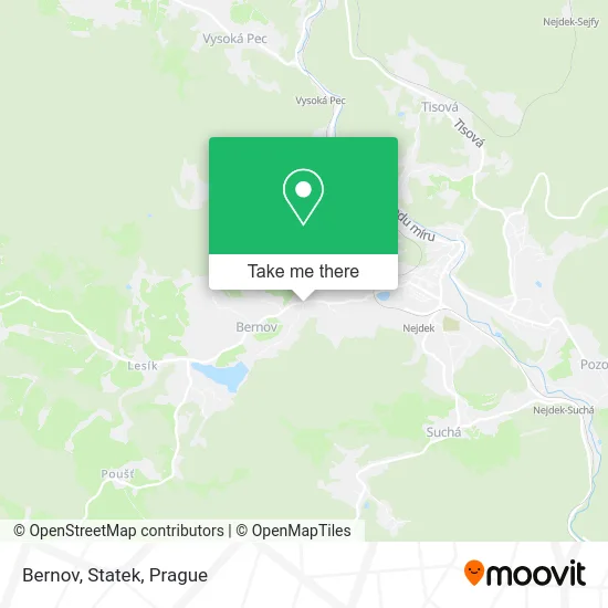 Карта Bernov, Statek