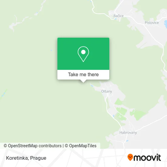 Карта Koretinka