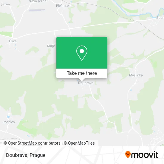 Карта Doubrava