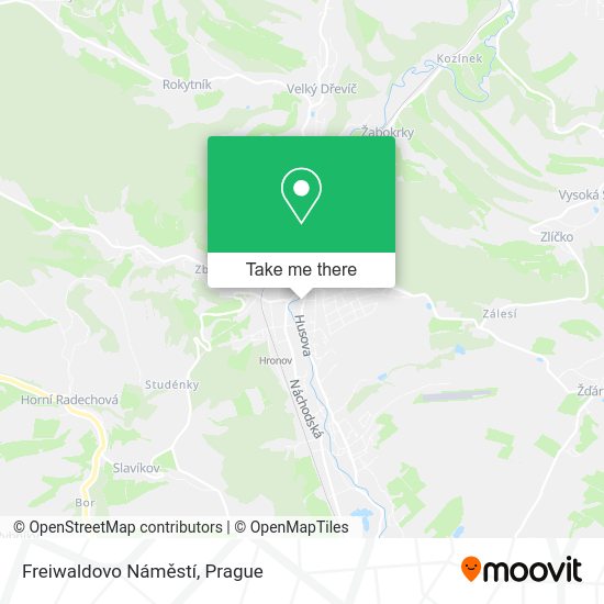 Freiwaldovo Náměstí map