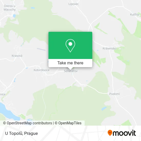 Карта U Topolů