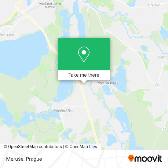 Карта Měruše