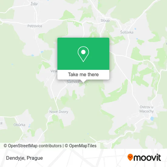 Карта Dendyje