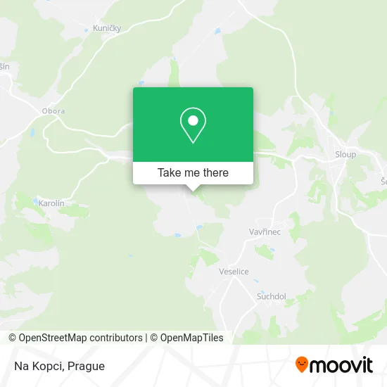 Карта Na Kopci