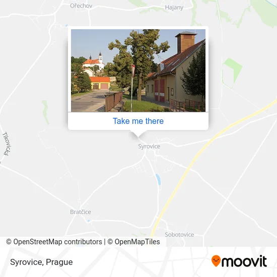 Карта Syrovice
