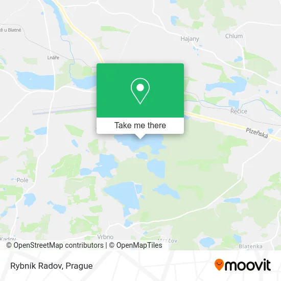 Карта Rybník Radov