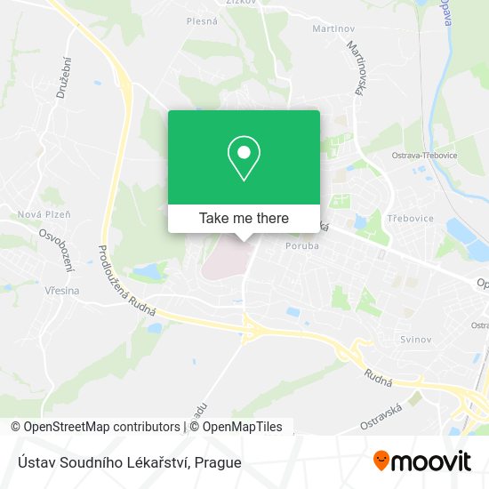 Ústav Soudního Lékařství map