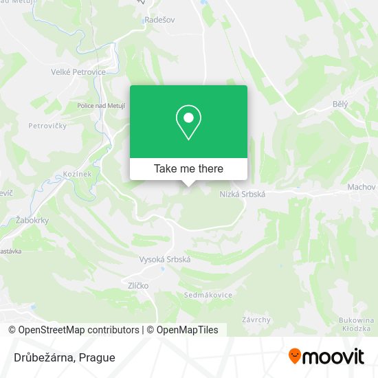 Drůbežárna map