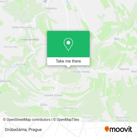 Drůbežárna map