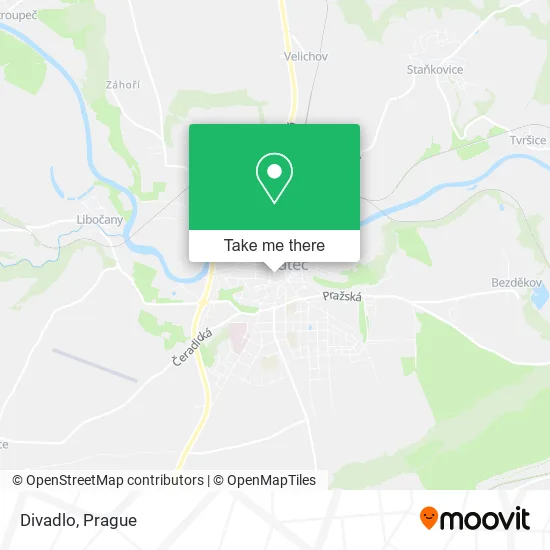 Карта Divadlo