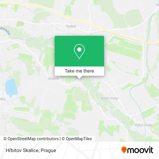 Карта Hřbitov Skalice
