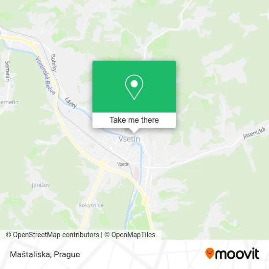 Карта Maštaliska