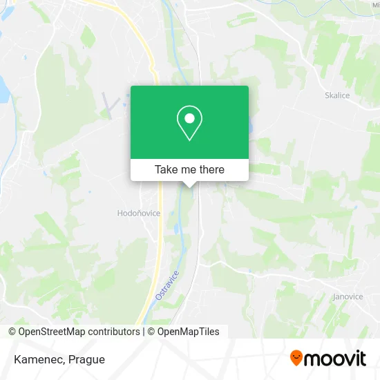 Карта Kamenec