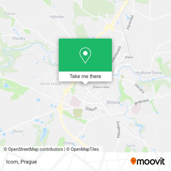 Icom map