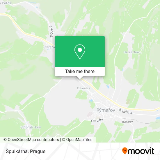 Карта Špulkárna