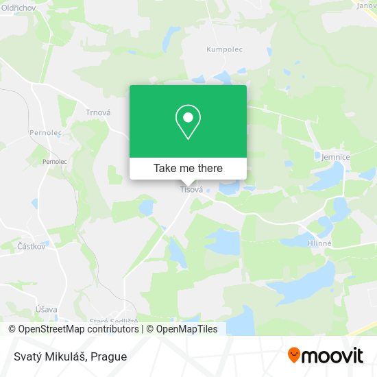 Svatý Mikuláš map