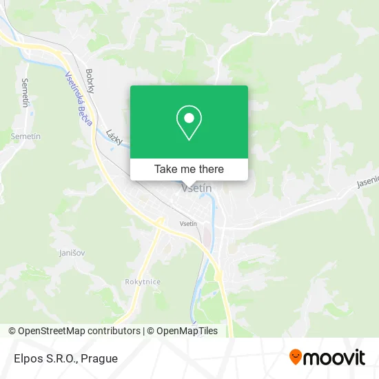 Карта Elpos S.R.O.