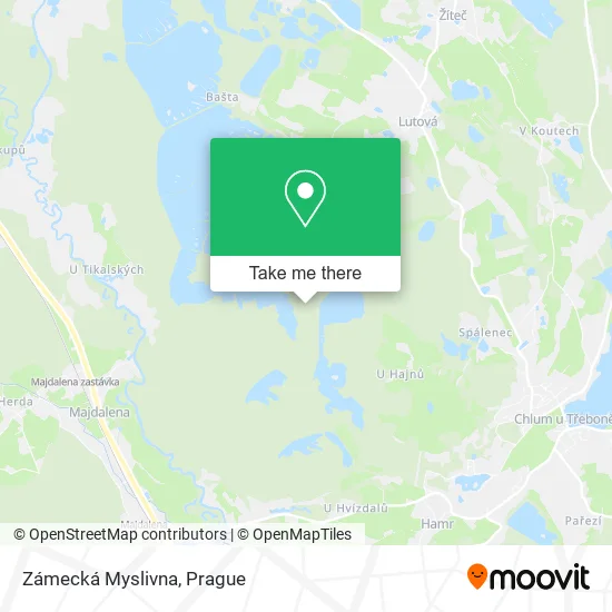 Карта Zámecká Myslivna
