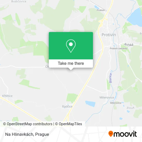Карта Na Hlinavkách