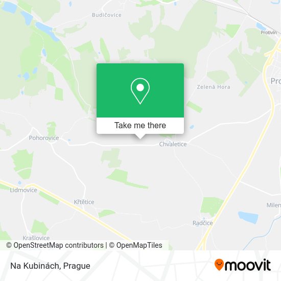 Карта Na Kubinách