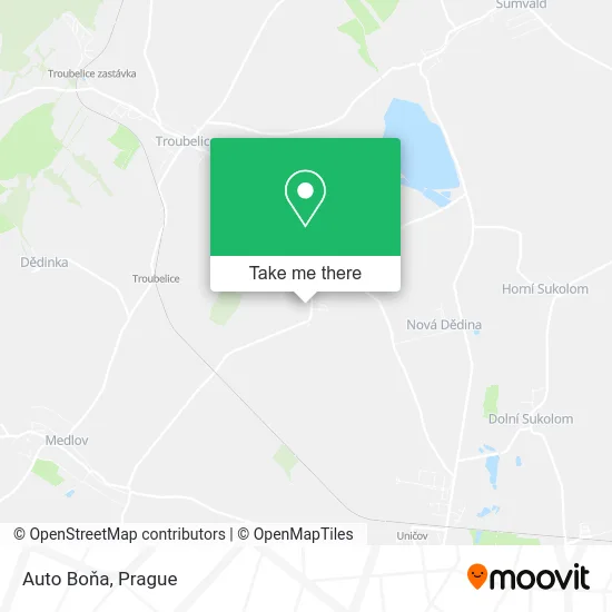 Карта Auto Boňa